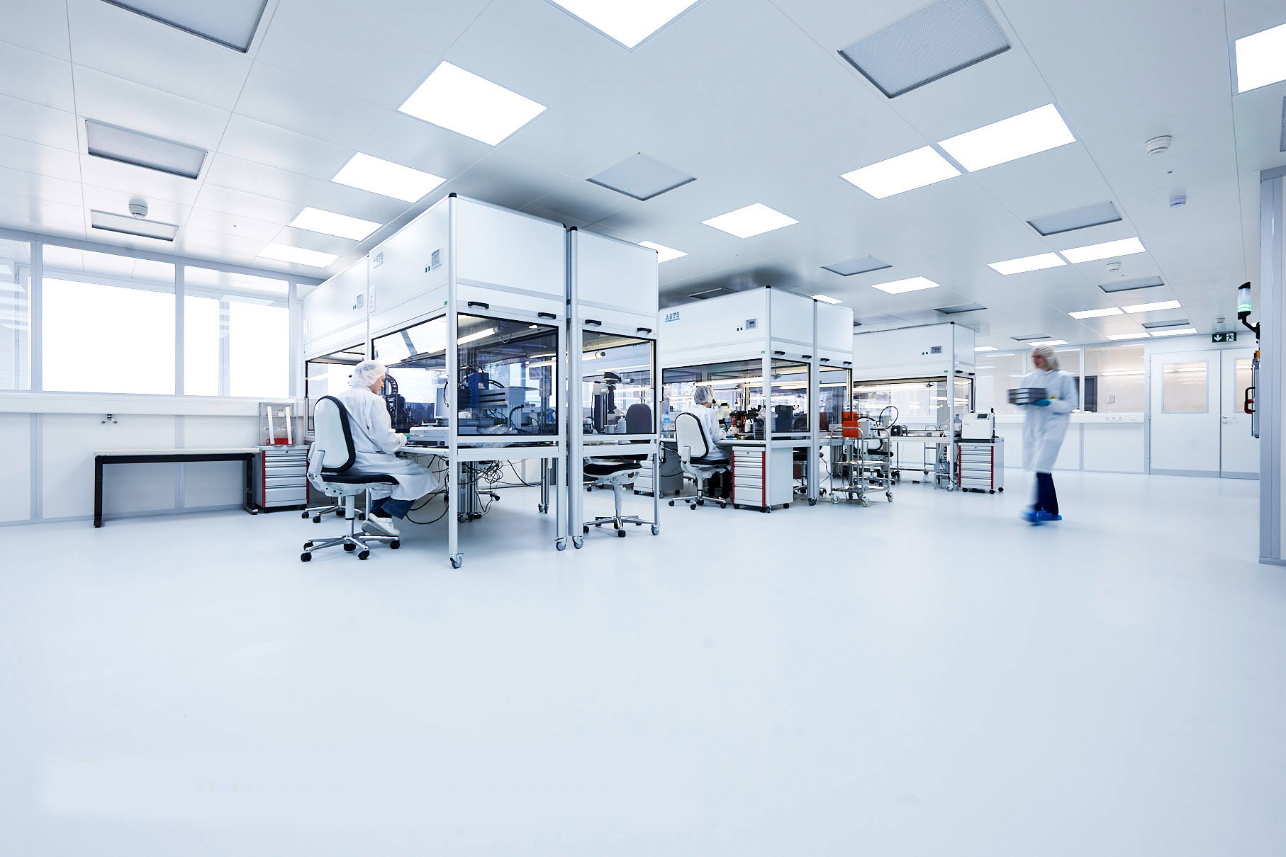 Cleanroom production