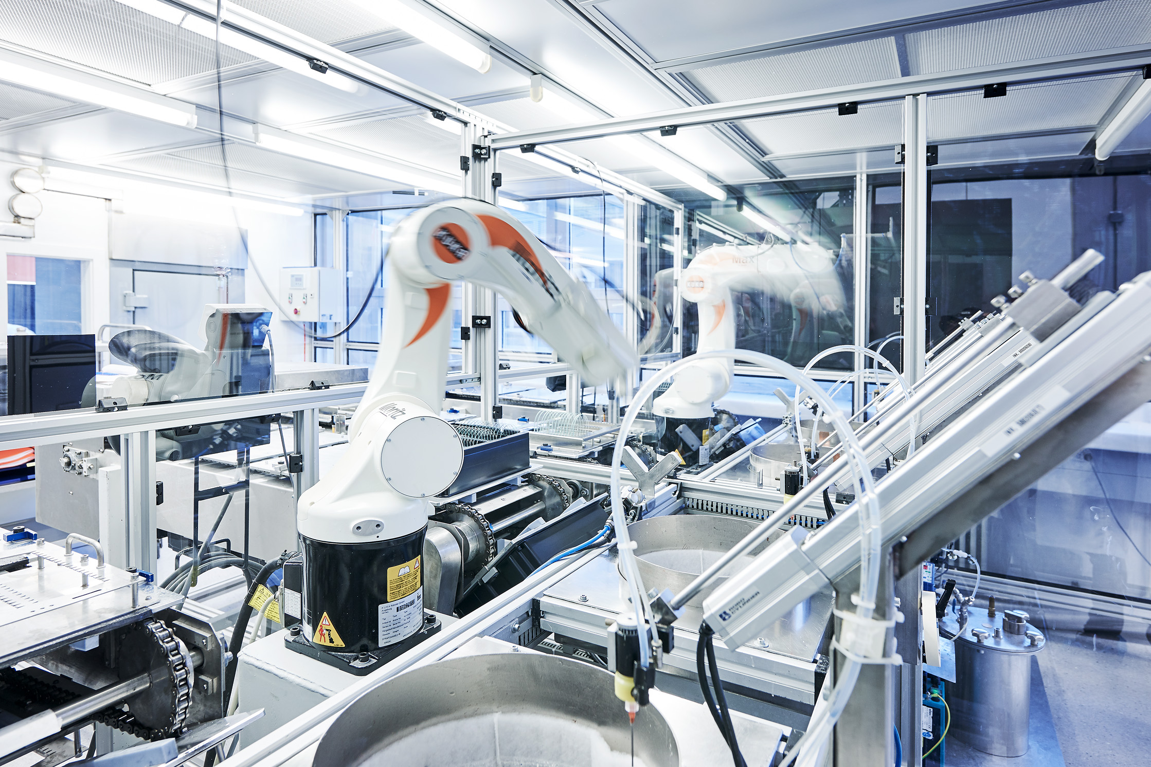 Montage en série assisté par robot